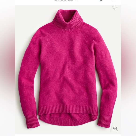 J. CREW  Black Turtleneck Sweater in  Supersoft Yarn AF023 sz S - Picture 7 of 7